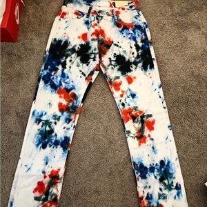 MNML Multicolor Tie-Dye Jeans